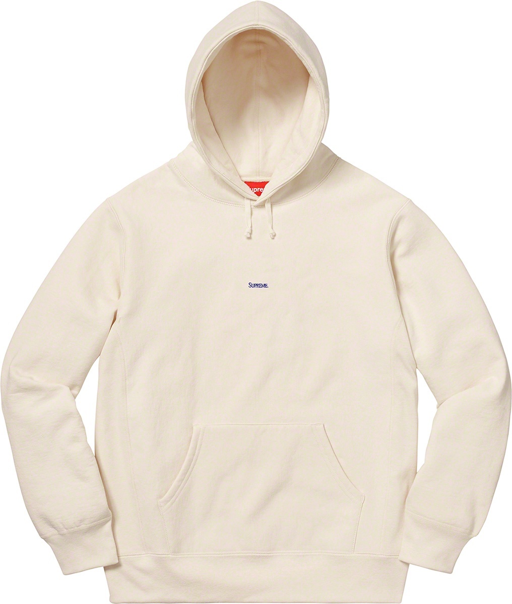 Micro Logo Hooded Sweatshirt view 3